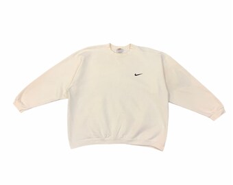 white nike hoodie vintage