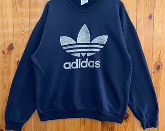 vintage adidas grey sweatshirt