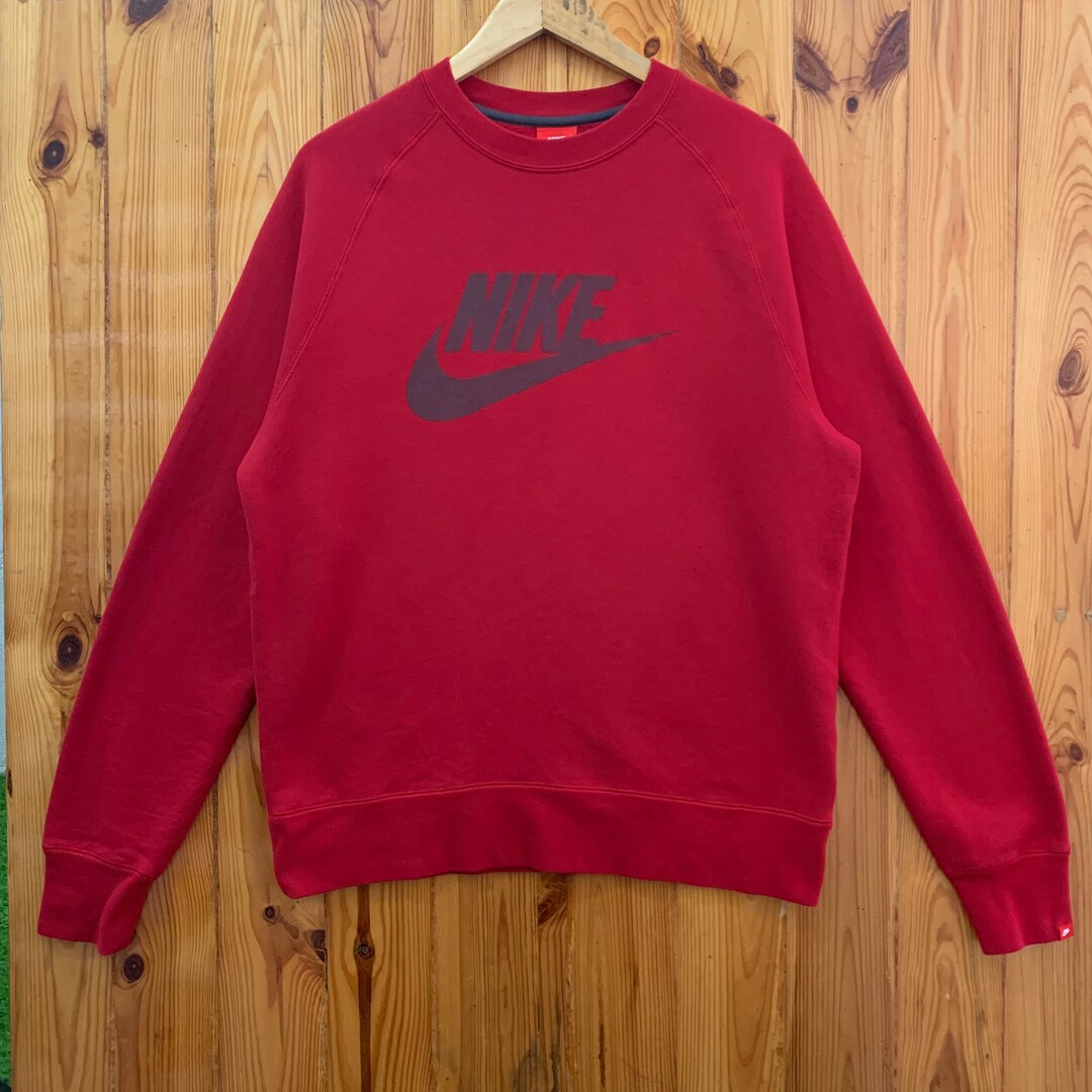 Seltene Farbe!! Vintage Nike Swoosh Sweatshirt Vintage Nike großes Logo — free download