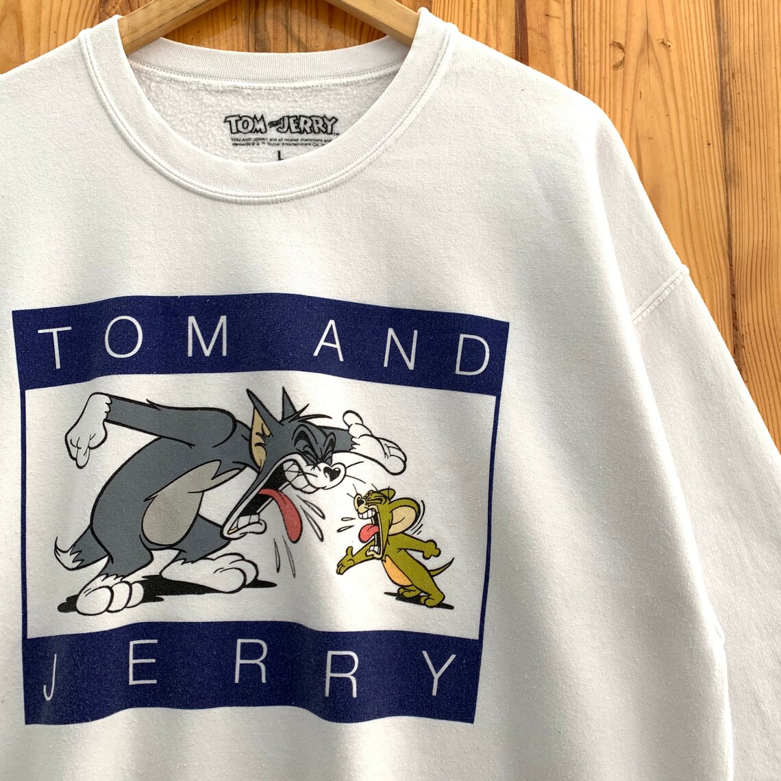 Tom and jerry sweatshirt crewneck pullover parody Tommy | Etsy