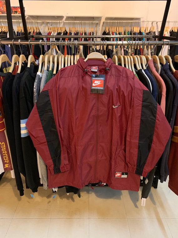 Vintage 90s nike windbreaker new old stock with ta