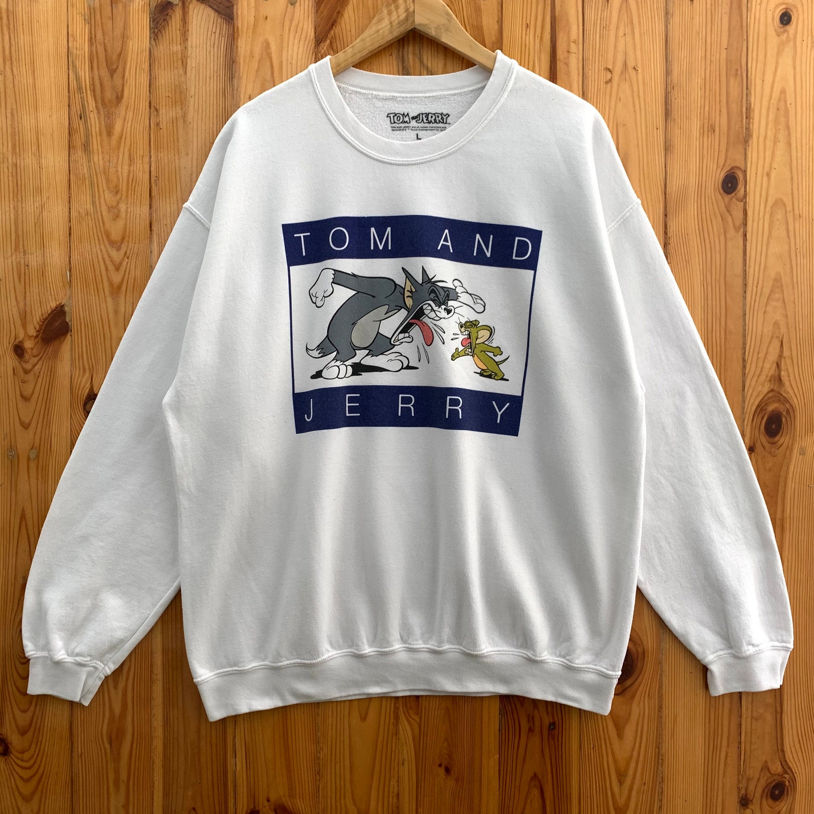 Tom and jerry sweatshirt crewneck pullover parody Tommy | Etsy