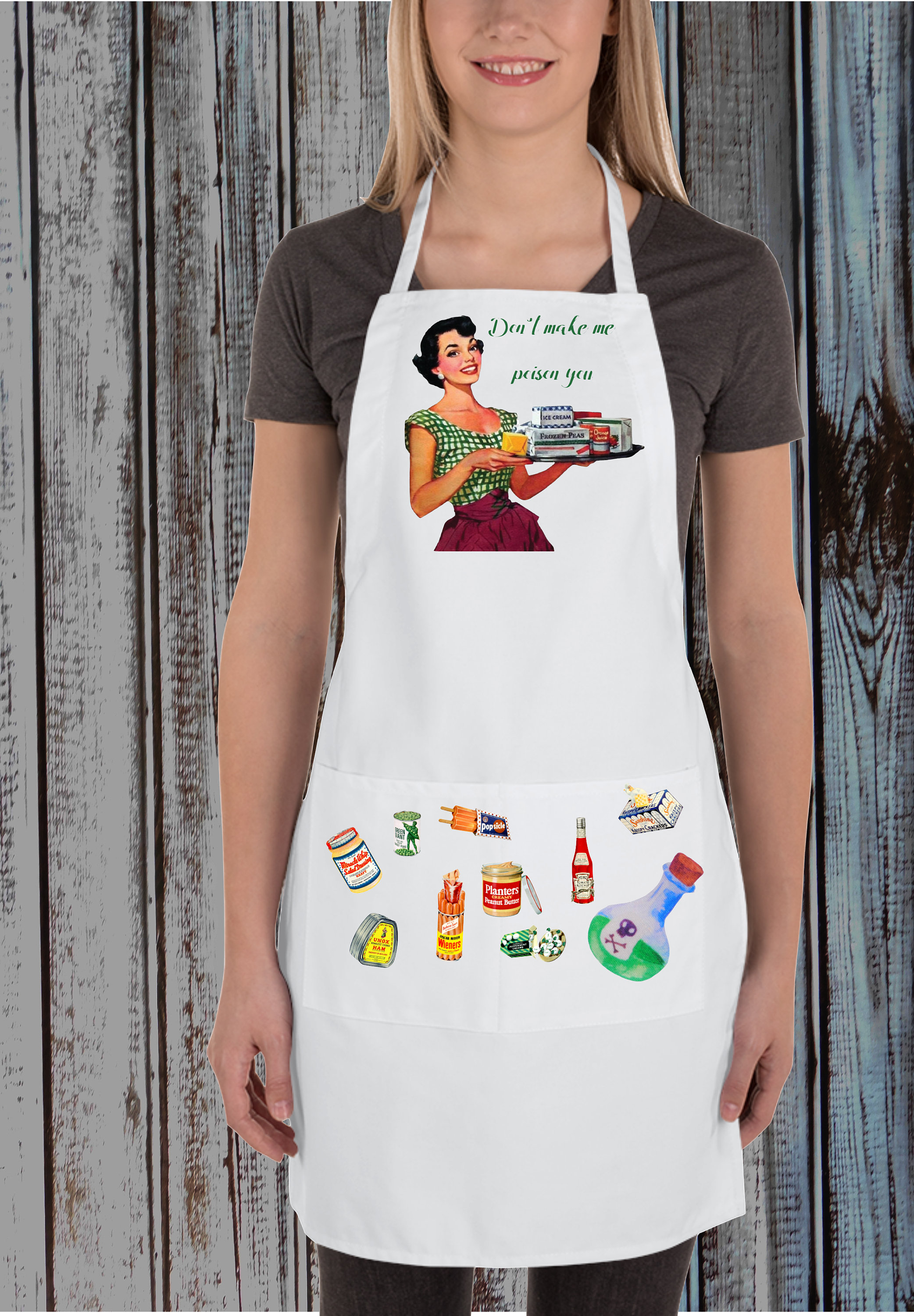 Retro Housewife Apron for Women Apron for Men Apron with Etsy
