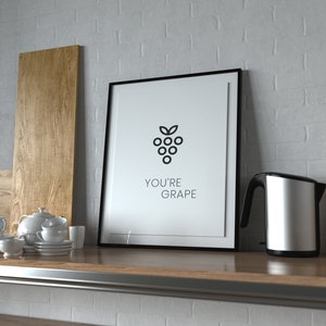 Set of 3 Foodie Puns. Wall Art / Kitchen Prints / Housewarming - Etsy