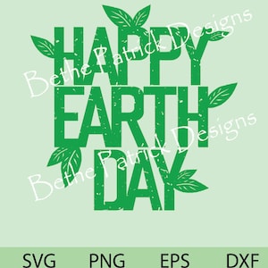 Happy Earth Day Feiern Sie den Tag der Erde Love The Earth Clipart T-shirts Aufkleber Grußkarten