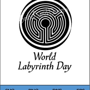 World Labyrinth Day, walk a labyrinth, mindfulness, digital files