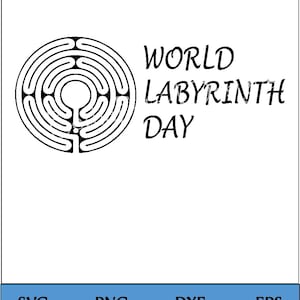 World Labyrinth Day, walk a labyrinth, digital files