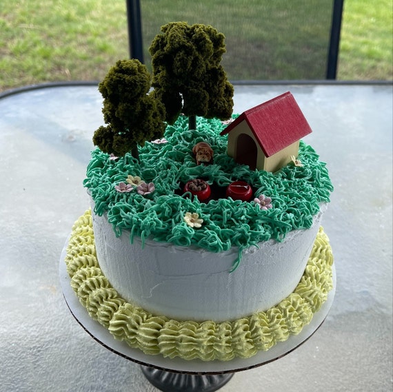 dog house cake