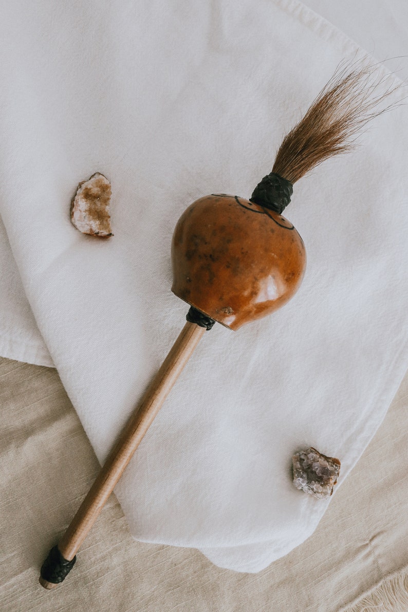 Ayacachtli Mexica Gourd Rattle Mayan Rattle Instrument | Etsy