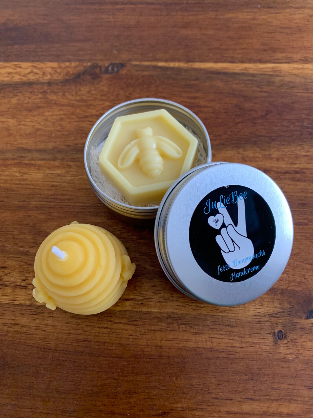 Solid Beeswax Hand Cream hand Cream Bars With Shea Butter Etsy