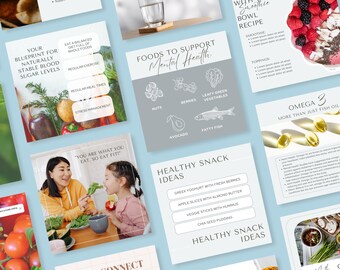 Wellness Instagram Template: Healthy Lifestyle Social Media