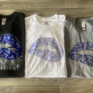 Cowboys Fan Rhinestone T-Shirt - Bling and Glitter Shirt - Football Bling - Ladies Clothing - Bling Shirt