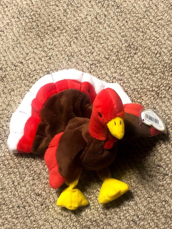 gobbles beanie baby