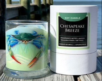 Chesapeake Breeze Soy Candle, Coastal Collection