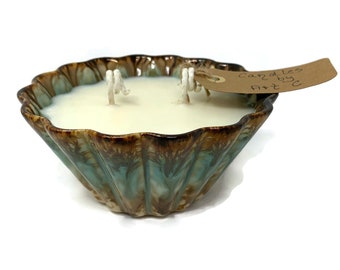 Vela de soja de cerámica - junto al lago