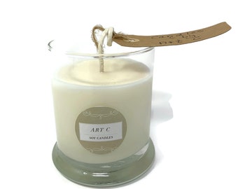 Glass Soy Candle (Small)