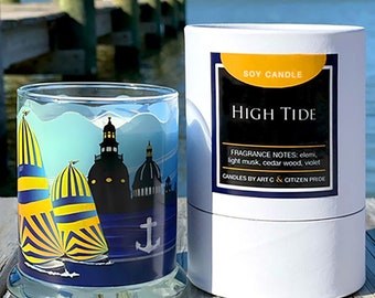 High Tide Soy Candle, Coastal Collection