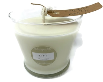 Glass Soy Candle (Large)