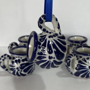 Customize Tequila shots, Tequila shots glasses, set talavera, Ceramic Talavera Tequila Shot, Mexican drinkware, talavera tequila, party cup