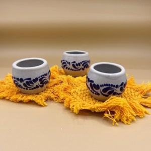 Tequila shots glasses, set talavera, Ceramic Talavera Tequila Shot, Mexican drinkware, talavera tequila set, mexican tequila shots,