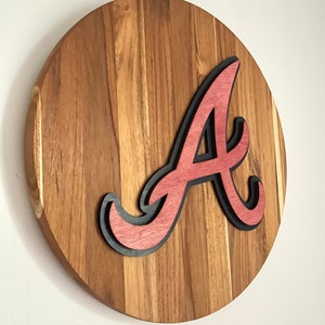 Atlanta Braves MADE TO ORDER Wooden Wall Art