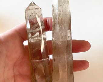 ライトスモーキーシトリンポイント | ファントムクォーツクリスタル