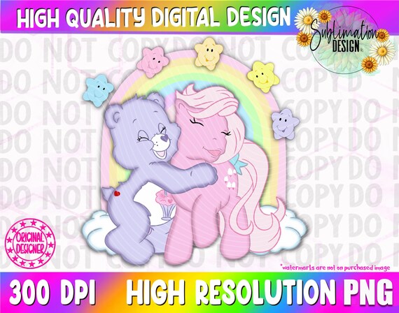 Care Bears PNG | The Care Bears | My little Pony | Care Bear Magic | Rainbow PNG | Care Bears Clipart | My little Pony png | 80's Png |90's