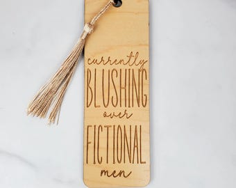 Spicy Romance Bookmark | Funny Book Lover Gift with Tassel