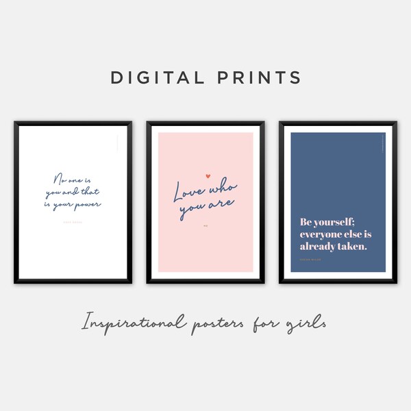 Feminine Wall Art Etsy