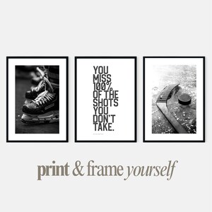 three hockey posters print and frame yourself preview