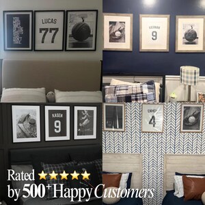 Rated by over 500 happy customers sports quote poster wall art.