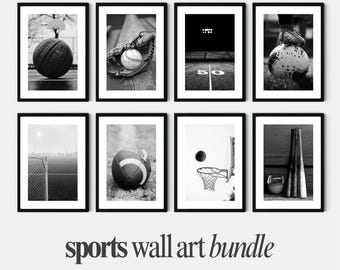 Children Room Sport Wall Art Digital Sport Poster Bundle Boy Bedroom Instant Download Sport Decor Kid Room Printable Youth Sport Decoration