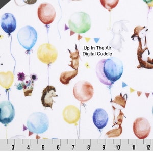 Up In The Air Digital Cuddle Minky from Shannon Fabrics