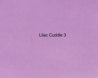 Lilac Solid Smooth Cuddle 3 Minky from Shannon Fabrics