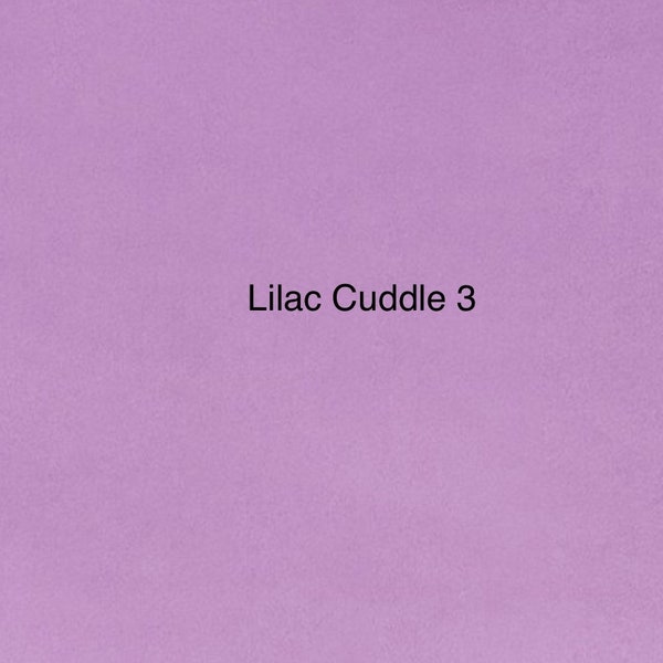 Lilac Solid Smooth Cuddle 3 Minky from Shannon Fabrics