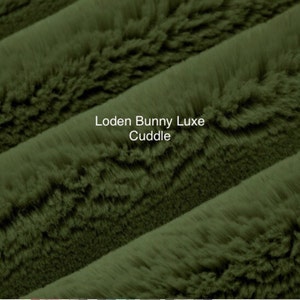 Loden Bunny Luxe Cuddle by Shannon Fabrics