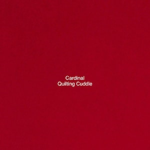 Cardinal Quilting Cuddle by Shannon Fabrics