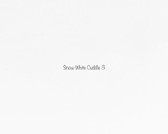 Snow White Solid Smooth Cuddle 3 Minky from Shannon Fabrics