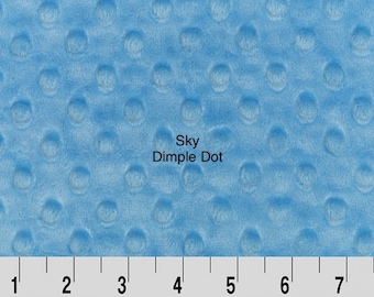 Sky Cuddle Dimple Minky from Shannon Fabrics