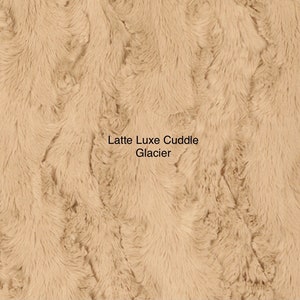 Latte Luxe Cuddle Glacier Shannon Minky