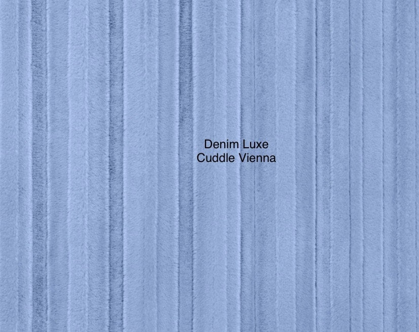 Denim Luxe Cuddle Vienna by Shannon Fabrics - Etsy