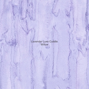 Lavender Luxe Cuddle Willow by Shannon Fabrics