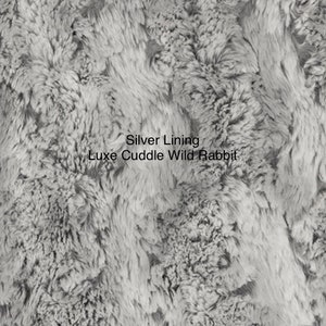 Silver Lining Luxe Cuddle Wild Rabbit Shannon Minky