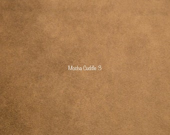 Mocha Solid Smooth Cuddle 3 Minky from Shannon Fabrics