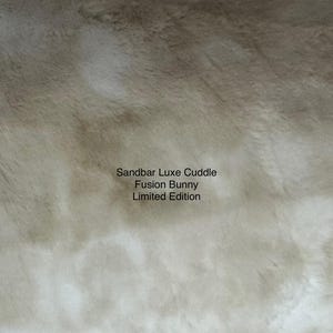 Sandbar Luxe Cuddle Fusion Bunny Limited Edition by Shannon Fabrics