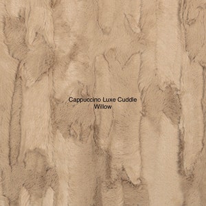 Cappuccino Luxe Cuddle Willow by Shannon Fabrics