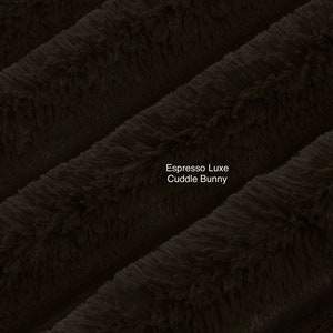 Espresso Bunny Luxe Cuddle by Shannon Fabrics