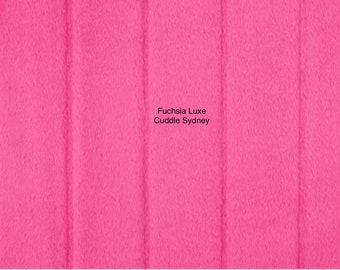 Fuchsia Luxe Cuddle Sydney by Shannon Fabrics
