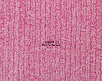 Fuchsia Luxe Cuddle Weave by Shannon Fabrics