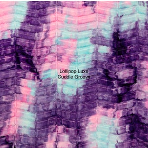 Lollipop Luxe Cuddle Groovy by Shannon Fabrics